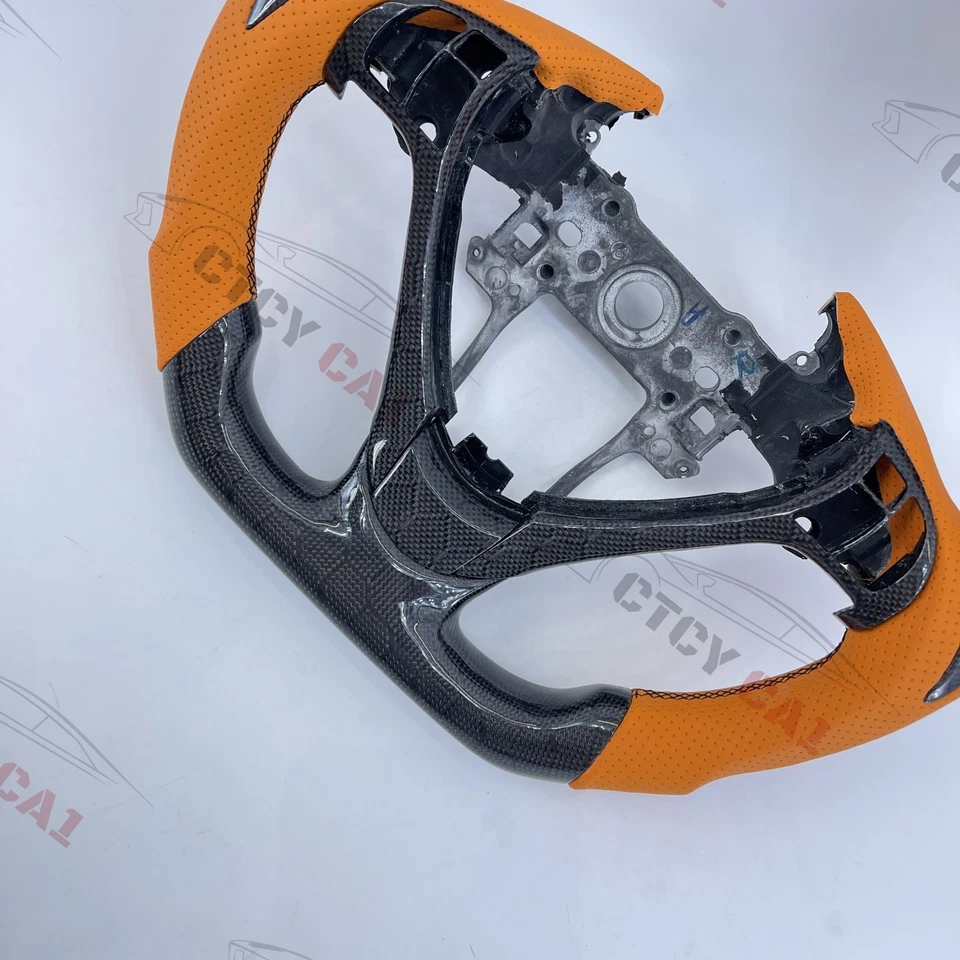 Volante de fibra de carbono Honeycomb personalizado para Acura RDX TL ILX ZDX 2009-2022 Foto 4 de 4