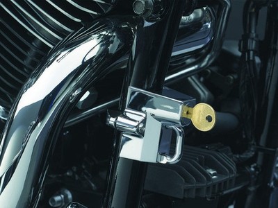 Kuryakyn Cashang for Harley-Davidson  and Custom Helmet Lock 7/8''-1-1/4''