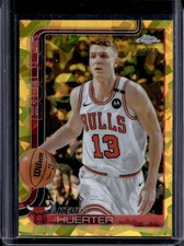 2025-26 Topps Chrome Sapphire Kevin Huerter Gold Refractor #/50 Bulls
