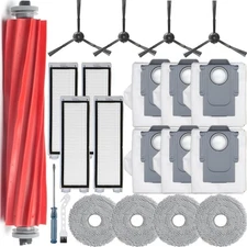 19 Pcs Replacement Parts For Roborock Qrevo S/Qrevo Plus/Qrevo MaxV/Qrevo 
