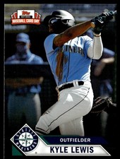 2021 Topps National Baseball Card Day Kyle Lewis Rookie Seattle Mariners #25. rookie card picture