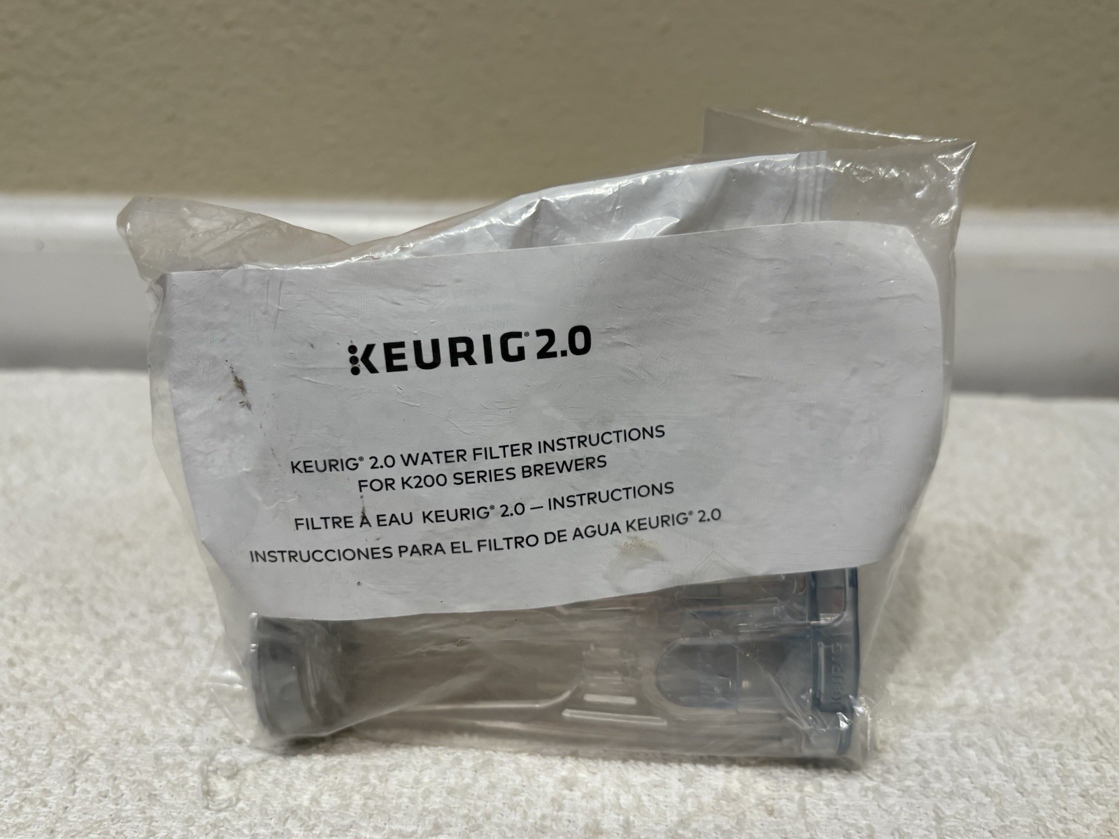 Starter Kit Replacement Water Filter Holder & Filter