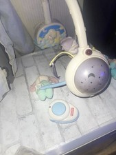 Fisher Price Classical Chorus Star Musical Mobile With Lights And Remote Vintage