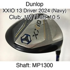 Dunlop XXIO 13 Driver 2024 Navy 1W Driver 10.5 MP1300 Stiff Right-Handed