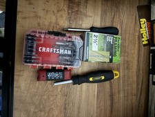 CRAFTSMAN 26 Piece Impact Driver Bit Screwdriving Set. screwdrivers And L  