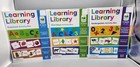 The Learning Library First Steps, Preschool, Kindergarten Activity Box Lot Of 3