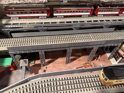 O Scale 1:48 Girder Bridge Trestle Kit 24'' Long by 4.25'' Wide by 6.5'' High