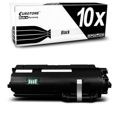 Eurotone 10x Laser Toner Cartridge Compatible With Kyocera TK1170 Black 9072FD