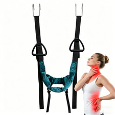 Hanging Neck Stretcher Cervical Traction Device Head Brace Support Pain Relief