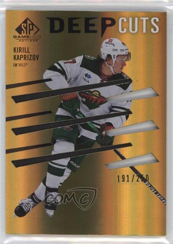 2023-24 Upper Deck SP Game Used Deep Cuts 191/250 Kirill Kaprizov #DC-46