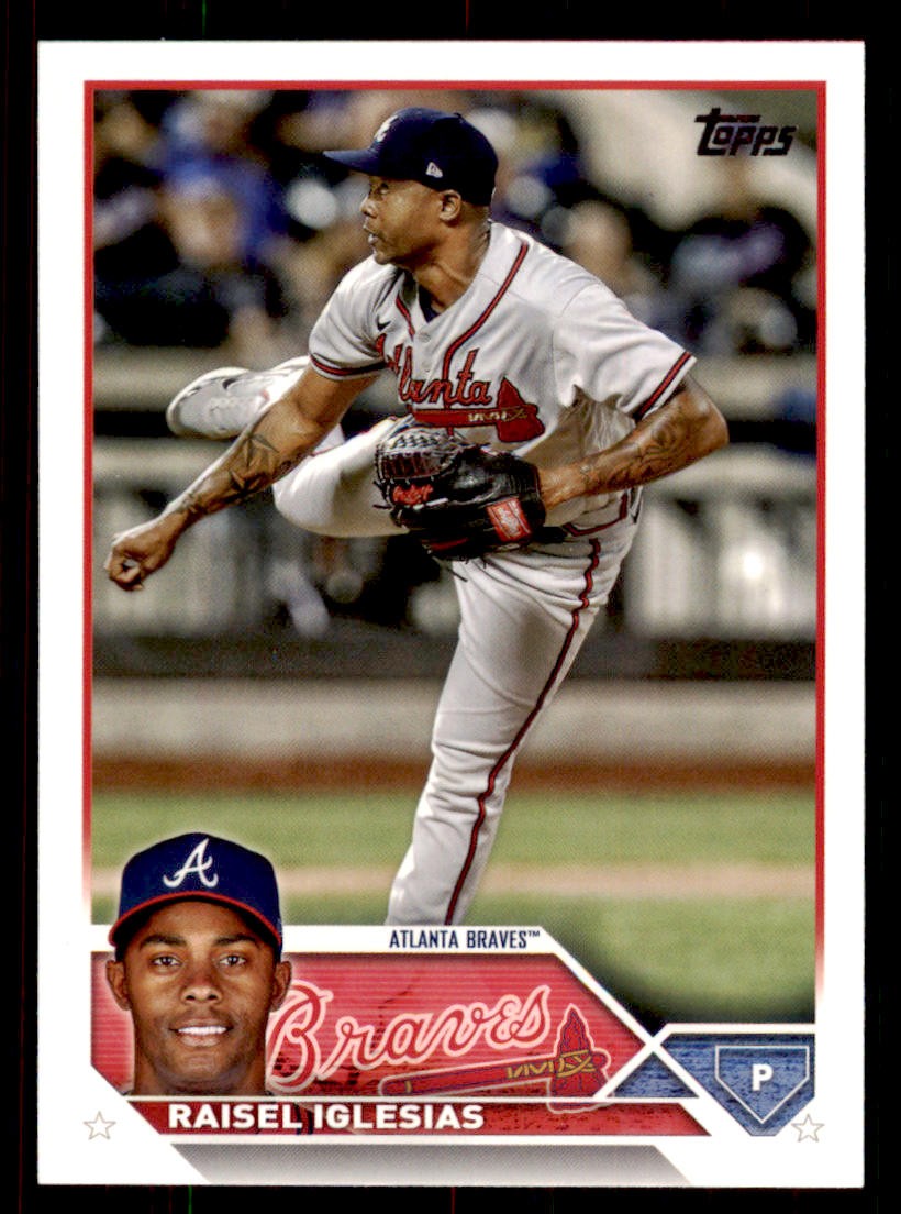 2023 Topps #115 Raisel Iglesias Atlanta Braves