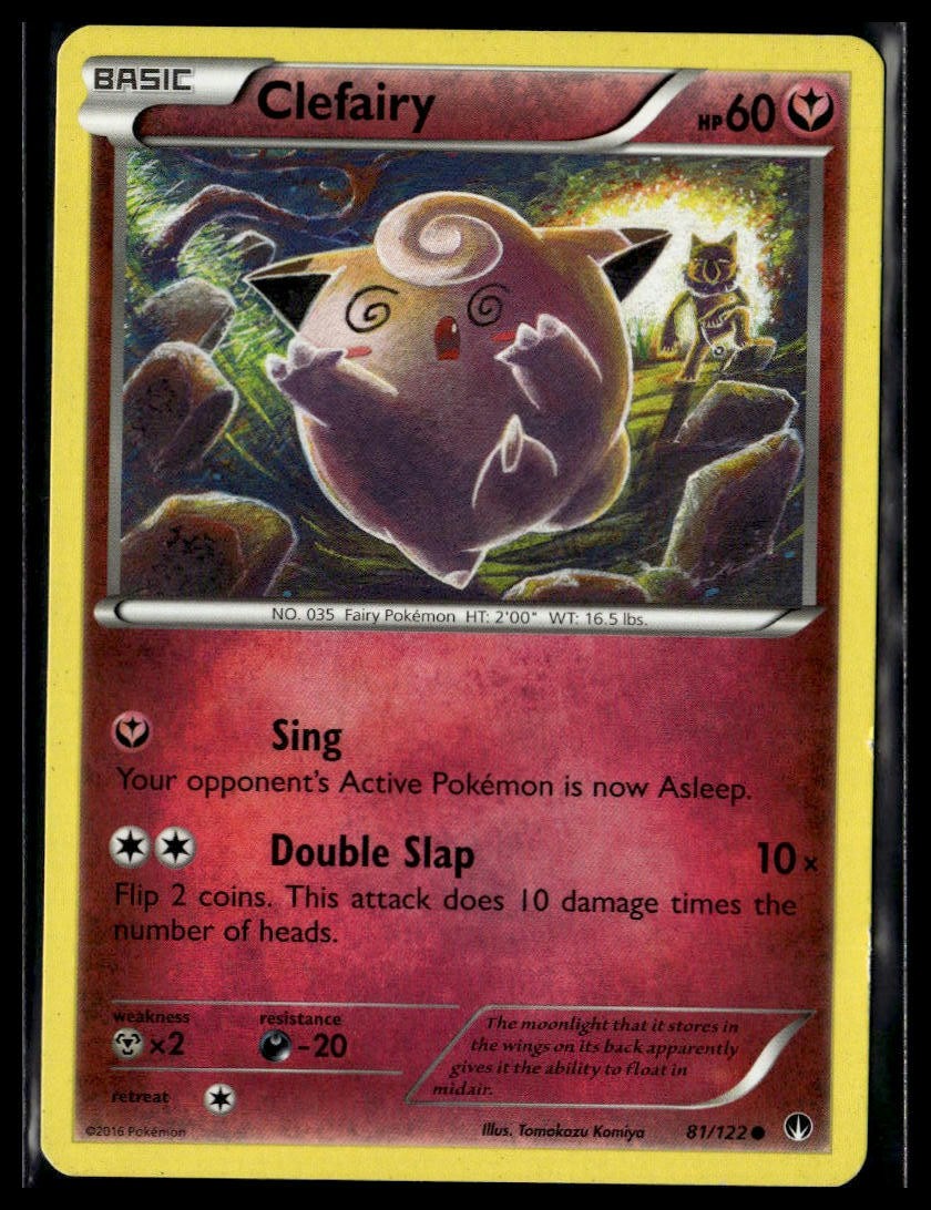 XY - BREAKpoint #81/122 Clefairy Common