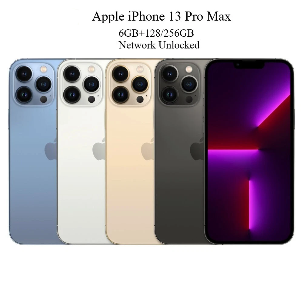 Apple iPhone 13 Pro Max - 128 GB - Sierra Blue (Unlocked) for sale