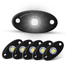 6Pods LED Rock Lights - Neon Underglow Lights for Car Trucks ATV UTV SUV - White