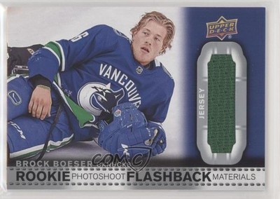 2018 Upper Deck Rookie Photoshoot Flashback Materials Brock Boeser #RPF-BB 0p6