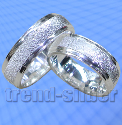 2 SILBER Trauringe Verlobungsringe GRAVUR GRATIS  J30x