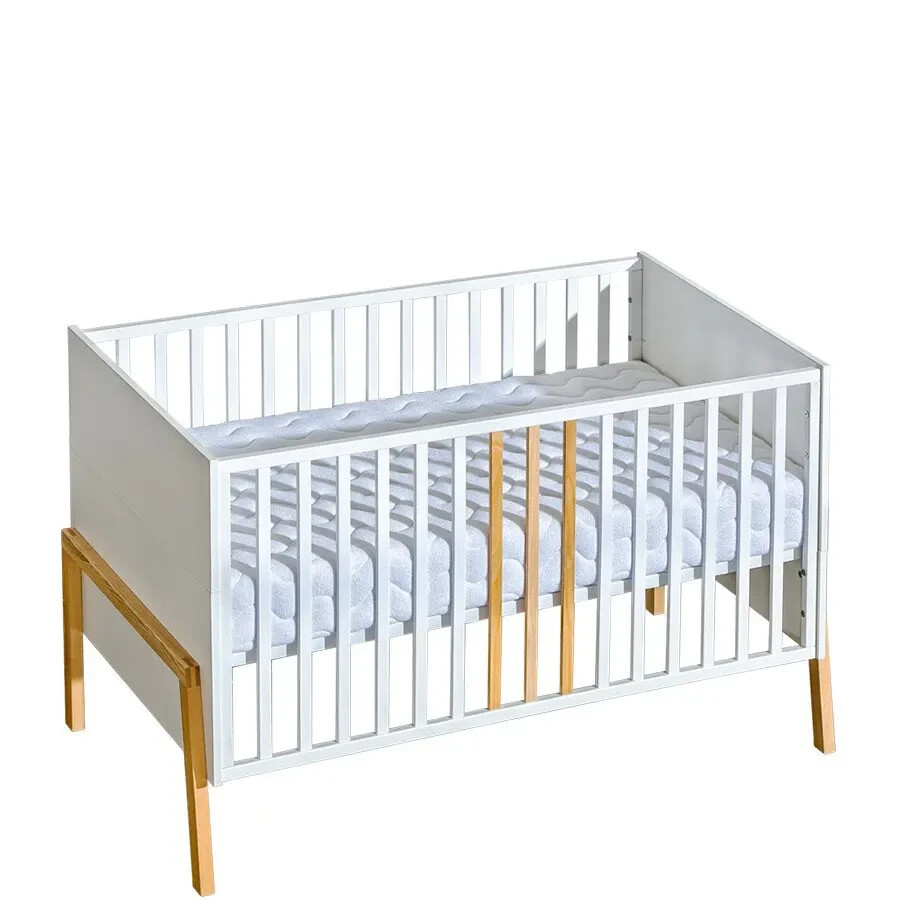 Baby cot 140×70 Yeti Convertible With Safety Barrier