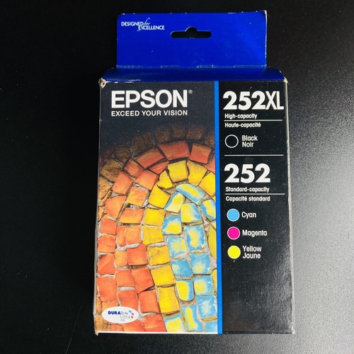 Buy New Epson 252XL 252 T252XL-BCS 4 