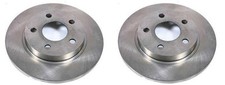 2 Brake Discs Rear For Ford Taurus / Lincoln Continental / Mercury Sable