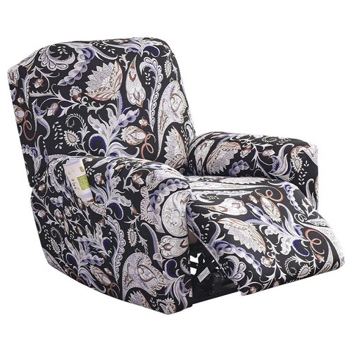 Printed Recliner Cover Slipcover for Living Room Protector Armchair Cover 1 Seat - Picture 33 of 45