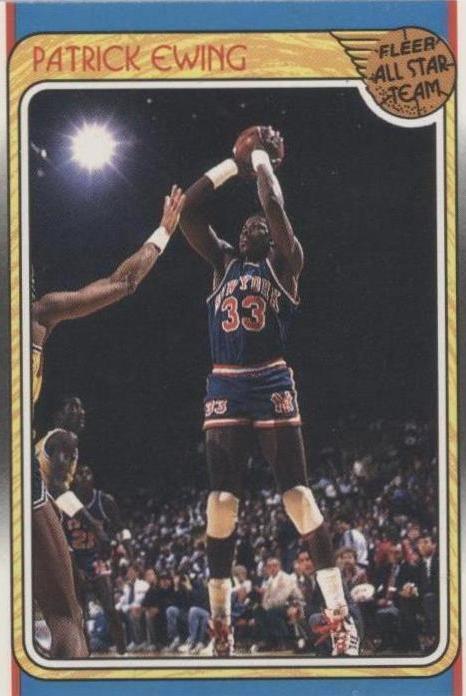1988-89 Fleer - All-Star Patrick Ewing #130 PSA 10 KNICKS LEGEND
