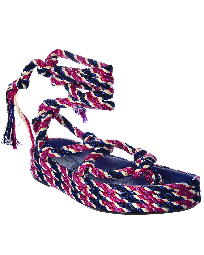 Женские сандалии Isabel Marant фиолетового цвета 35