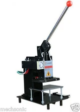 Manual Hot Foil Stamping Machine Leather Logo Embossing Machine 15*10Cm 220V S