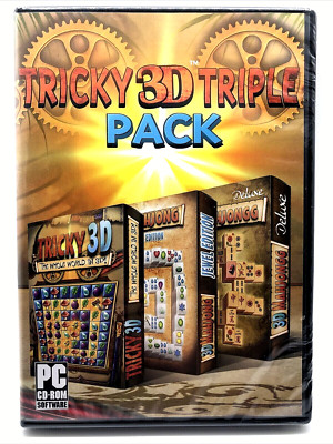 Tricky 3D Triple Pack PC Video Game BRAND NEW SEALED Windows XP, Vista ...