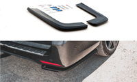 CUP Diffusor Seiten AnsäTze Schwarz FüR Mercedes V Klasse W447 AMG Line Heck ABS