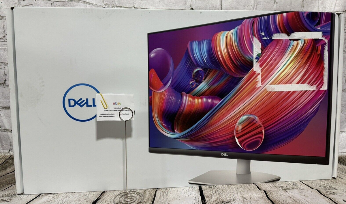 Dell S2721QS 27 Inch 4K UHD (3840 x 2160) IPS Ultra-Thin