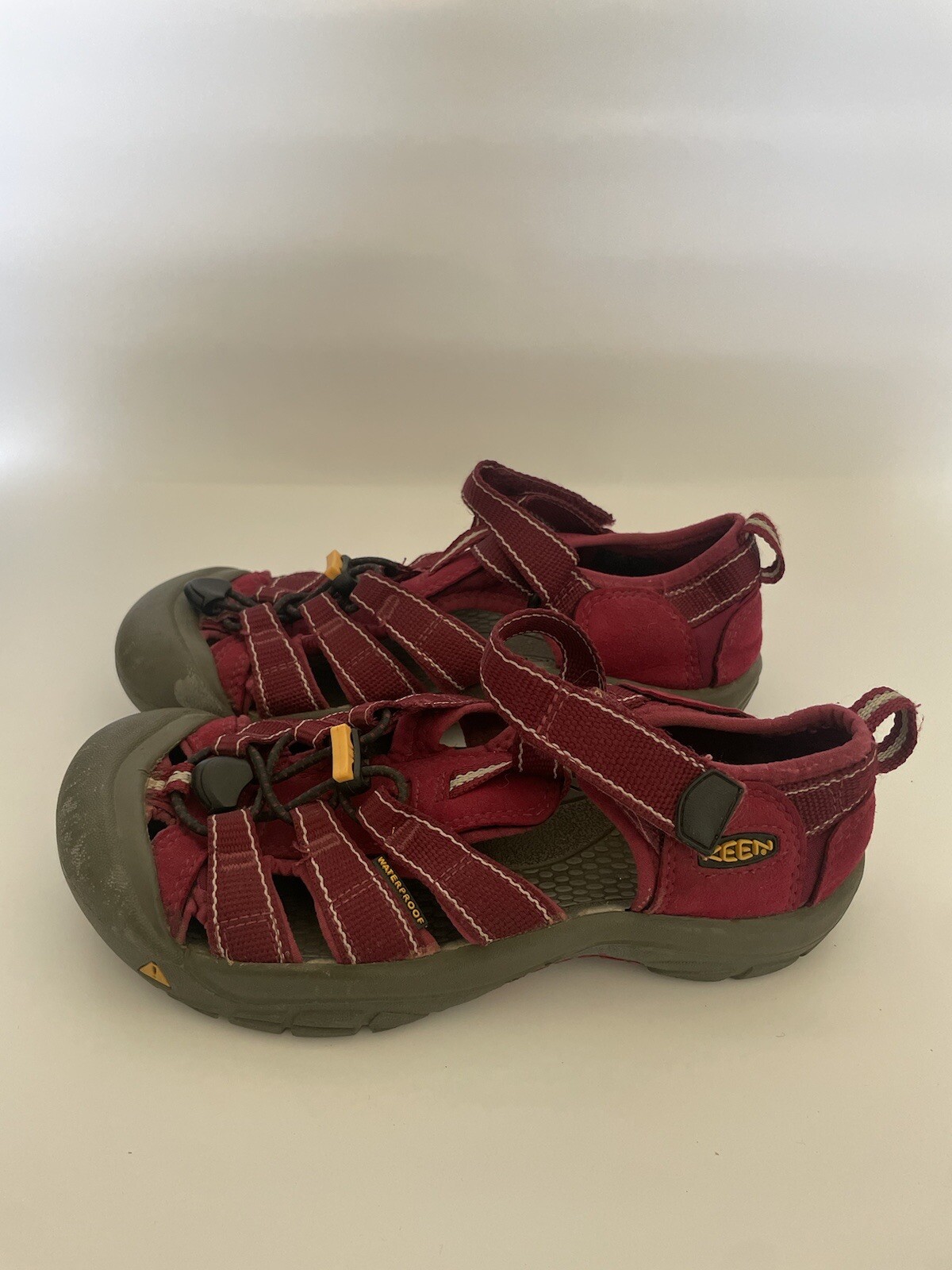 KEEN Sandali rossi per bambini Newport H2 escursionismo acqua taglia 4