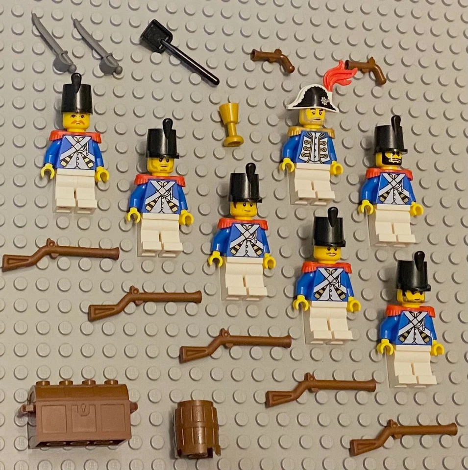 LEGO Minifigures 7 Imperial Soldiers Lot Swords Army Guys Armada Minifig Toys - Image 4 of 4