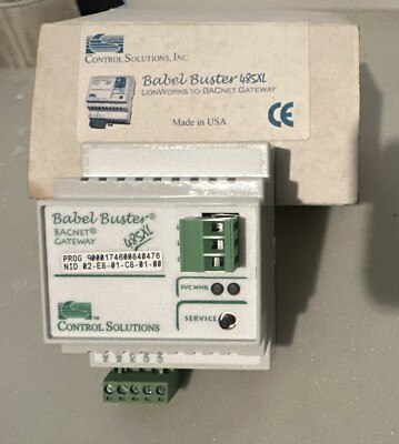 Control Solutions Babel Buster 48SXL LONWORKS TO BACNET GATEWAY