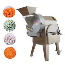 Commercial Vegetable Fruit Chopper Slicing Shred Dice and Dicing Cutter Machine