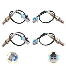 O2 Oxygen Sensor Upstream Downstream 4Pcs Compatible with Silverado Tahoe