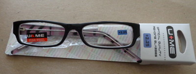 U&Me  READING  readers GLASSES WOMEN LADIES  MEN  +2.25 #3