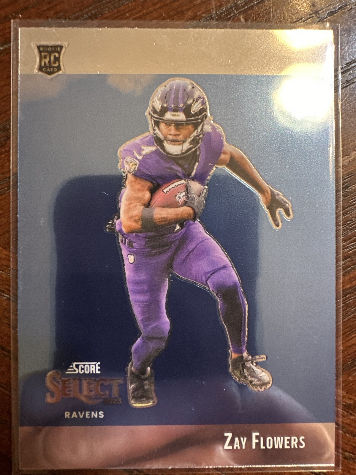 2023 Panini Select Zay Flowers Score Throwback RC 2 #STW-ZFL Ravens