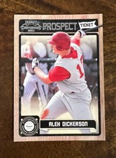 2011 Playoff Contenders Prospect Ticket #RT49 Alex Dickerson Pittsburgh Pirates