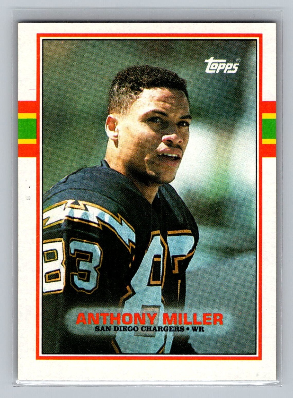 Anthony Miller 1989 Topps # 313 NFL Football Card