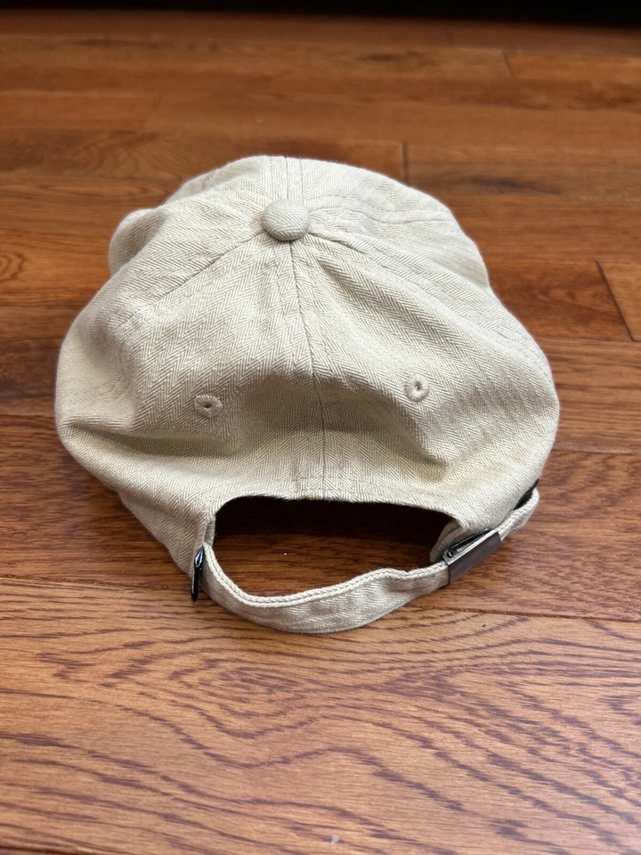 Sombrero beige caqui con hebilla Obey con bordado naranja talla única 100 % algodón Foto 2 de 4