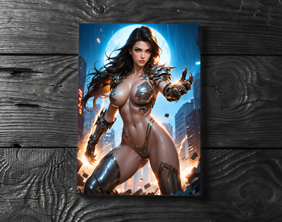 Witchblade DC Universe Comics Poster Print - No Frame