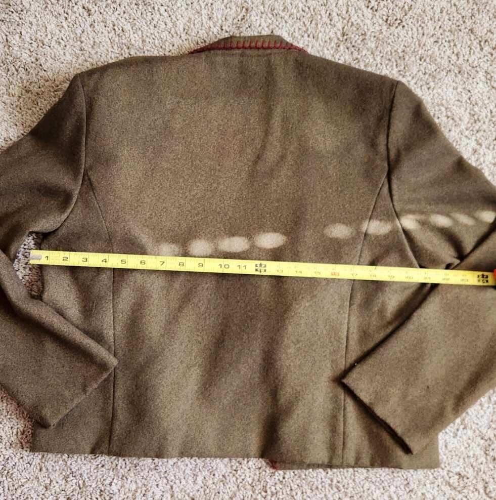 M.P. Michael Phillips button front lined jacket F… - image 5