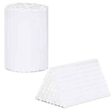 Hot Melt Glue Gun Sticks 50pcs 7mm x 100mm Resin EVA for Schools & Homes H&S 0.15 per stick