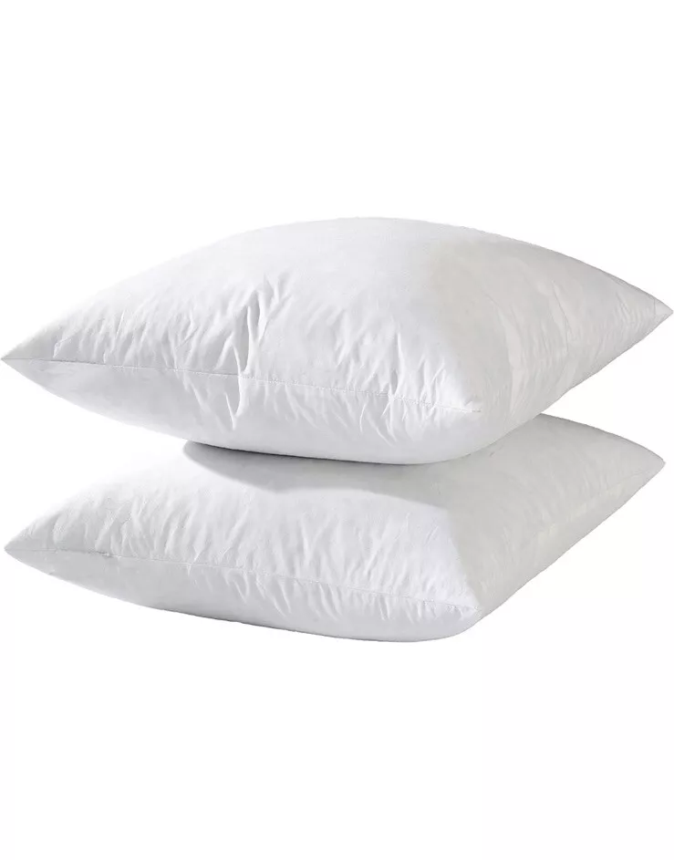 High quality 18x18 Feather Down Pillow Form from Pillow Decor