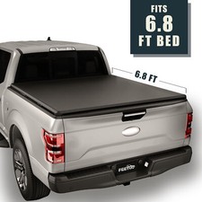 Soft Roll-up Tonneau Cover For 1999-2016 F250 F350 Superduty 6.8ft 81.9
