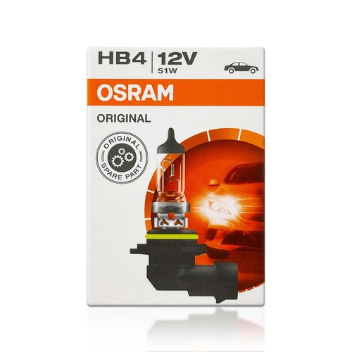 Osram Sylvania ORIGINAL OEM HB4 bombillas halógenas para faros 9006 12V 55W paquete de 10 - Imagen 6 de 9