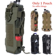 MOLLE Water Bottle Holder 40 Oz Tactical Water Bottle Pouch for Backpack Strap