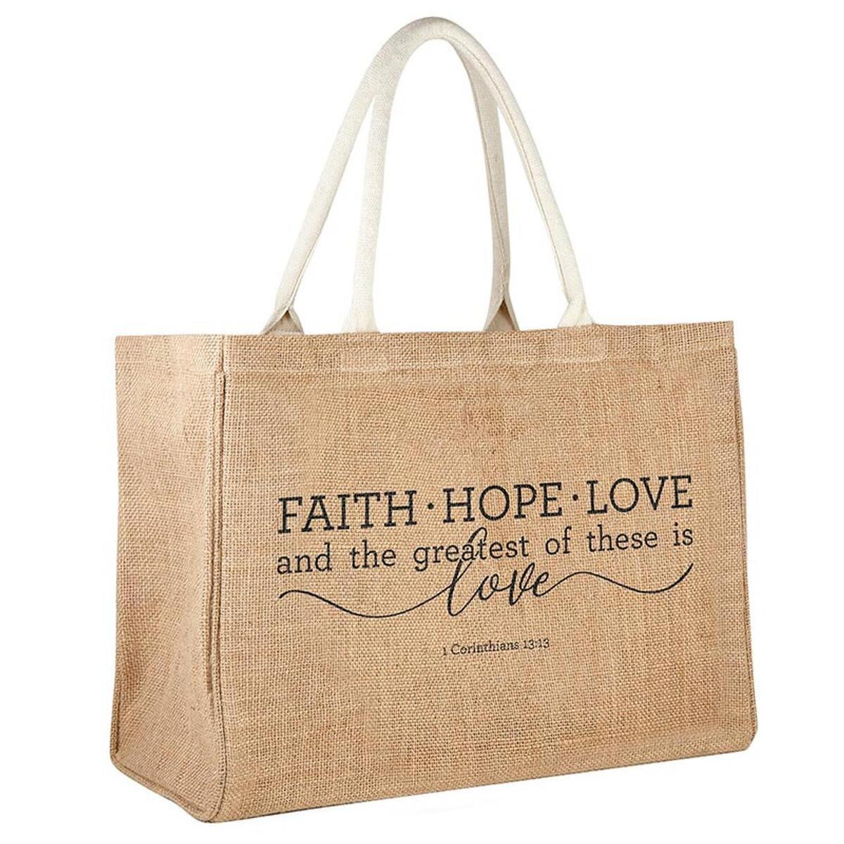 The greatest of these is love Tote Bag The greatest of these is love Tote Bag