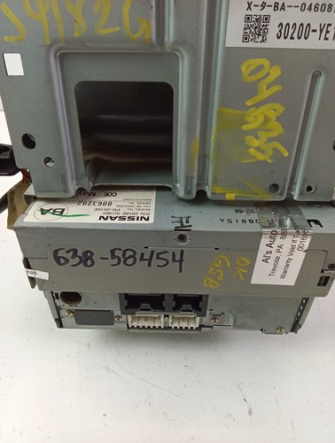 2003-2004 INFINITI G35 CD PLAYER RADIO 6 DISC CHANGER CLIMATE SWITCH OEM - Picture 7 of 10