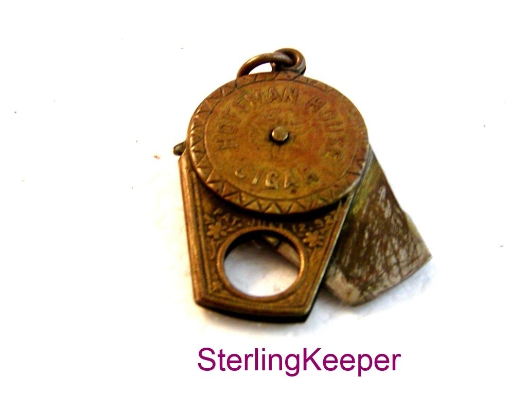 Antique Hoffman House Cigar Cutter The Hilson Co., NY